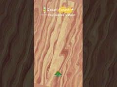 눈의 붓기 공학 목재 장단 0.15-0.55mm 두께