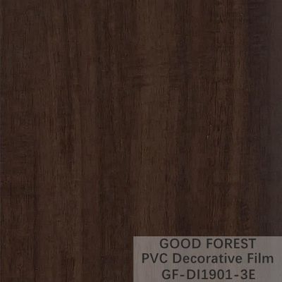 장식적 검은 PVC 영화 1260 밀리미터 - 1330 밀리미터 폭 나무로 된 곡물