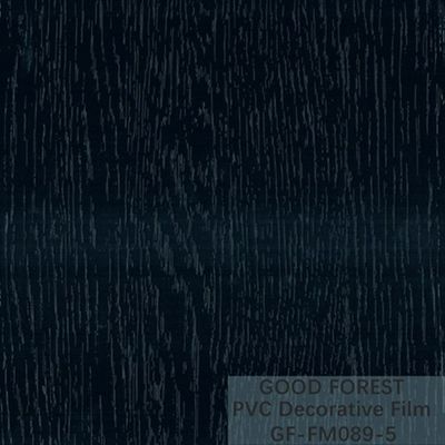 장식적 검은 PVC 영화 1260 밀리미터 - 1330 밀리미터 폭 나무로 된 곡물