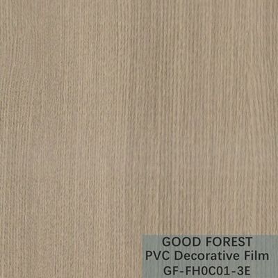교통 PVC 장식막 0.25 - 0.60 밀리미터 두께 나무로 된 곡물