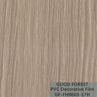 교통 PVC 장식막 0.25 - 0.60 밀리미터 두께 나무로 된 곡물