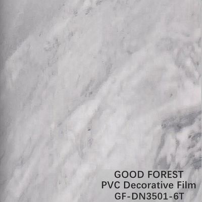0.25 - 0.60 밀리미터 두께와 의상 대리석 PVC 필름 그레인