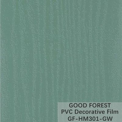 GW PVC 장식막 나무로 된 곡물 PVC 가구 영화 OEM 지원