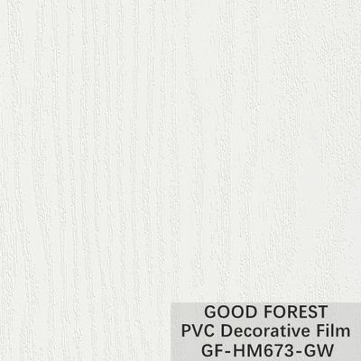 GW PVC 장식막 나무로 된 곡물 PVC 가구 영화 OEM 지원