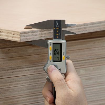 가구 공상적 MDF 크라운 자연적 부빙가 목재 베니어 2440x1220mm
