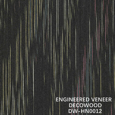 불규칙한 짜임새는 호텔 훈장 2500*640mm 표준 크기를 위한 Decowood 베니어를 설계했습니다