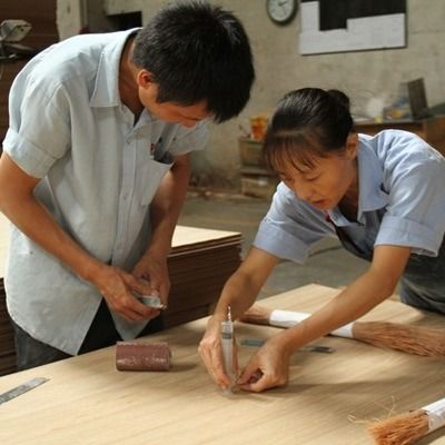 노란 카포르 사펠 포멜 고품질 목재 장단 호텔 장식용 특이한 X0933 0.55mm 두께