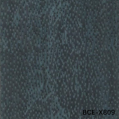 블루 고양이의 눈 엔지니어링 목재 장단 X809 특별히 반지 곡물 사용자 정의 0.55mm 두께