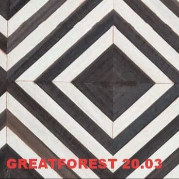 예술적인 쪽매 붙임 나무 무늬목 수제 현대 미니멀리스트 스타일 예술적 맞춤형 차량 내부