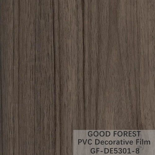 분할 PVC 장식적인 영화 0.25mm - 0.60mm 간격 진한 회색 색깔