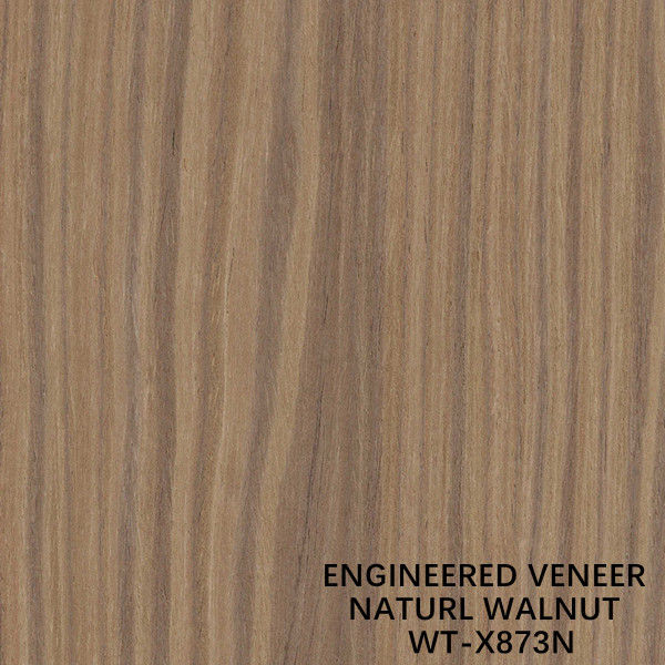 상위 A 엔지니어링 목재 장단 자연 Walnut Quater Crown 곡물 2030/2500/2800/3050mm 길이 WT-X873N