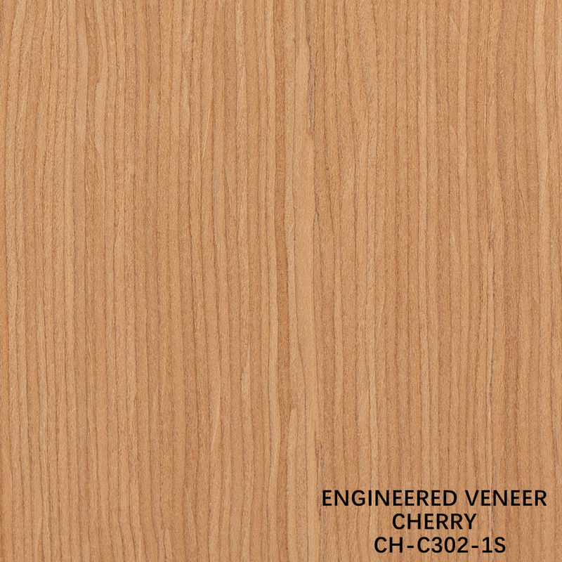 체리 우드 베니어 판넬, 고급형, 스트레이트 그레인, 0.18-0.6mm 두께, 호텔 장식용 맞춤형 CH-302-1S/729S/1149S/1509S