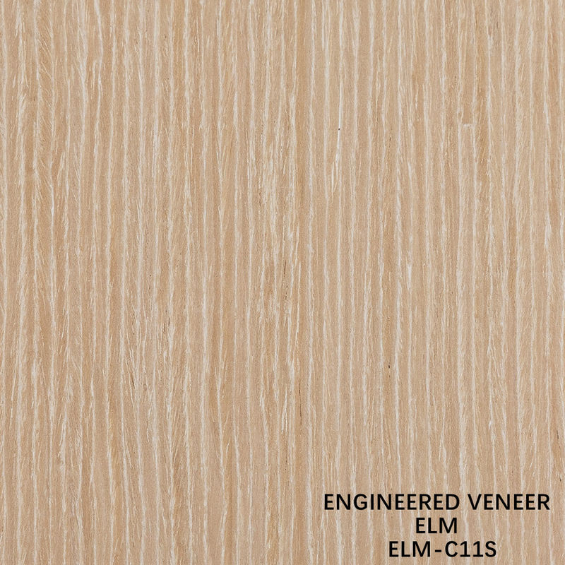 맞춤형 재건 엘름 목재 베니어 스트레이트 컷 및 크라운 컷, 캐비닛 전면용 2500*640 mm ELM-11S/1485S/1151C