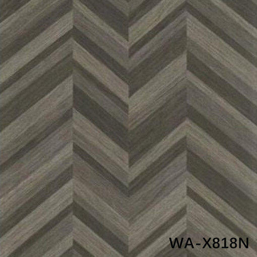 애로우 그레인 다크 컬러 엔지니어드 우드 베니어 0.5mm-0.6mm 맞춤형 WA-X818N