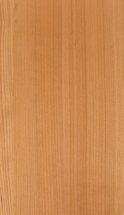 천연 미국 체리 목재 플레어 시트 슬라이스 평면 절단 2200-3200mm 일반 크기 가구 장식용