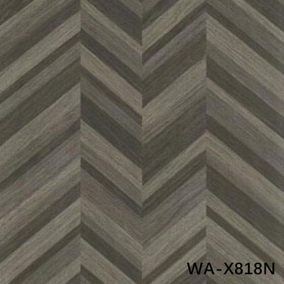 애로우 그레인 다크 컬러 엔지니어드 우드 베니어 0.5mm-0.6mm 맞춤형 WA-X818N
